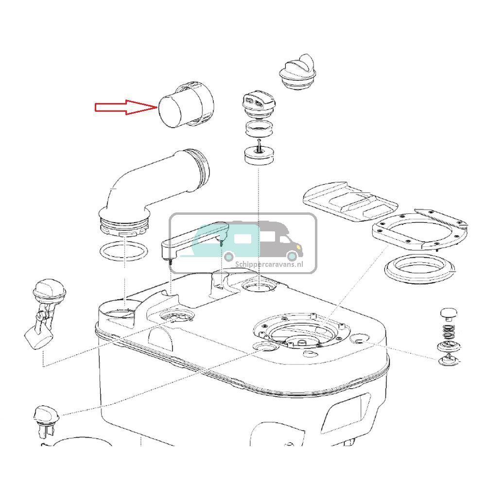 Thetford C220 Dosseer Dop