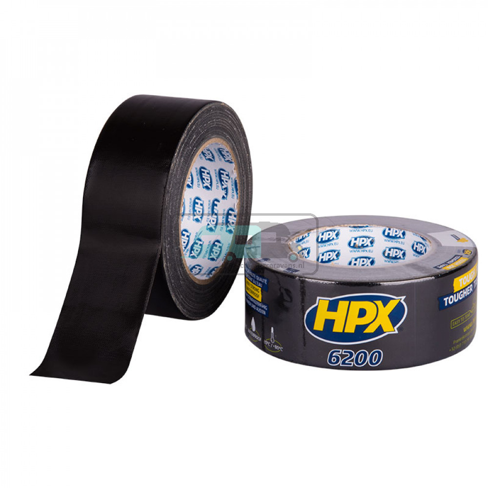 HPX 6200 Reparatie Tape 48mmx25mtr Zwart
