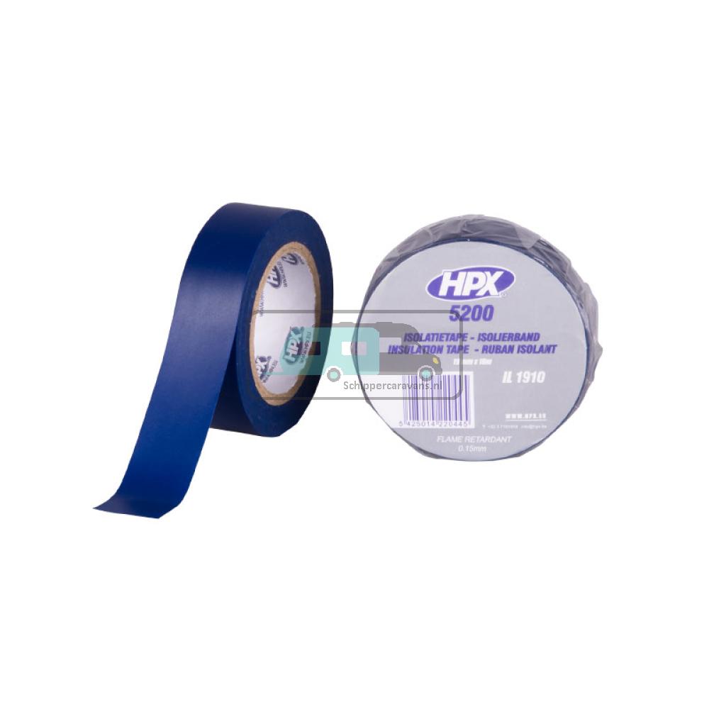 HPX PVC Isolatietape 10mtrx19mm Blauw
