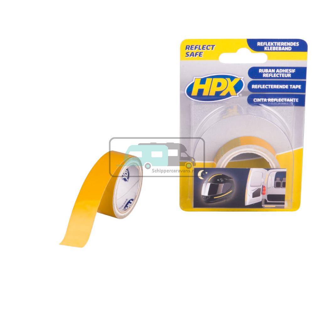 HPX Reflecterende Tape - Geel 1.5mtr