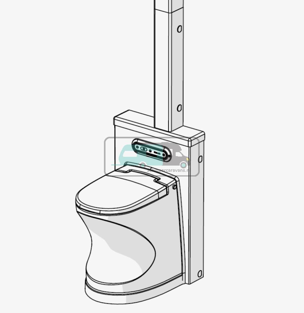 Cinderella Travel Optioneel Inbouwframe