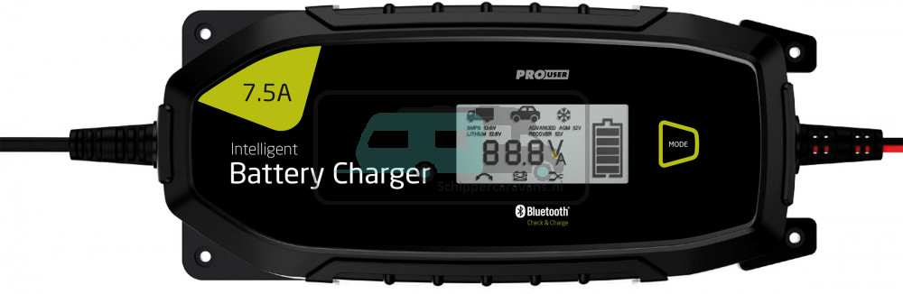 ProUser Acculader IBC7500B 12V/24V BlueTooth