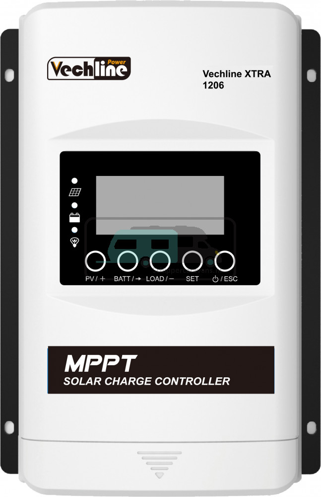 Vechline Laadregelaar MPPT Display XTRA 1206 10A
