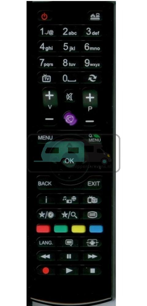 Salora Afstandsbediening 9109 Serie