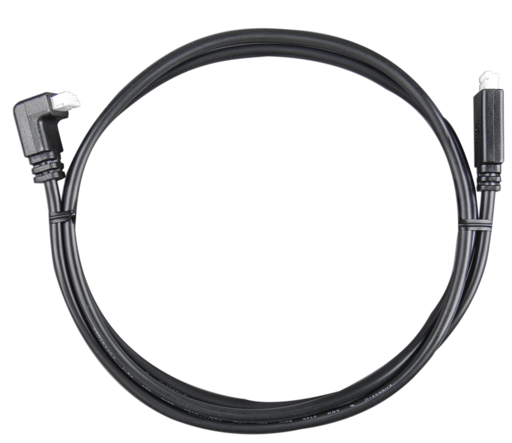 Victron VE.Direct Kabel Eenzijdig Haaks 5mtr