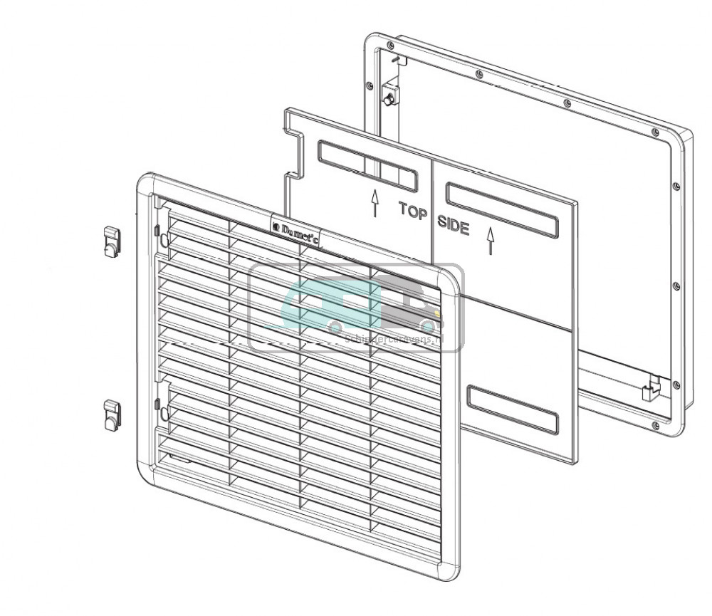 Dometic Winterafdekplaat LS230