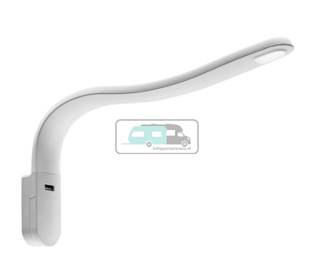 LED Lamp met Zwanenhals S Flexibel 12V Wit