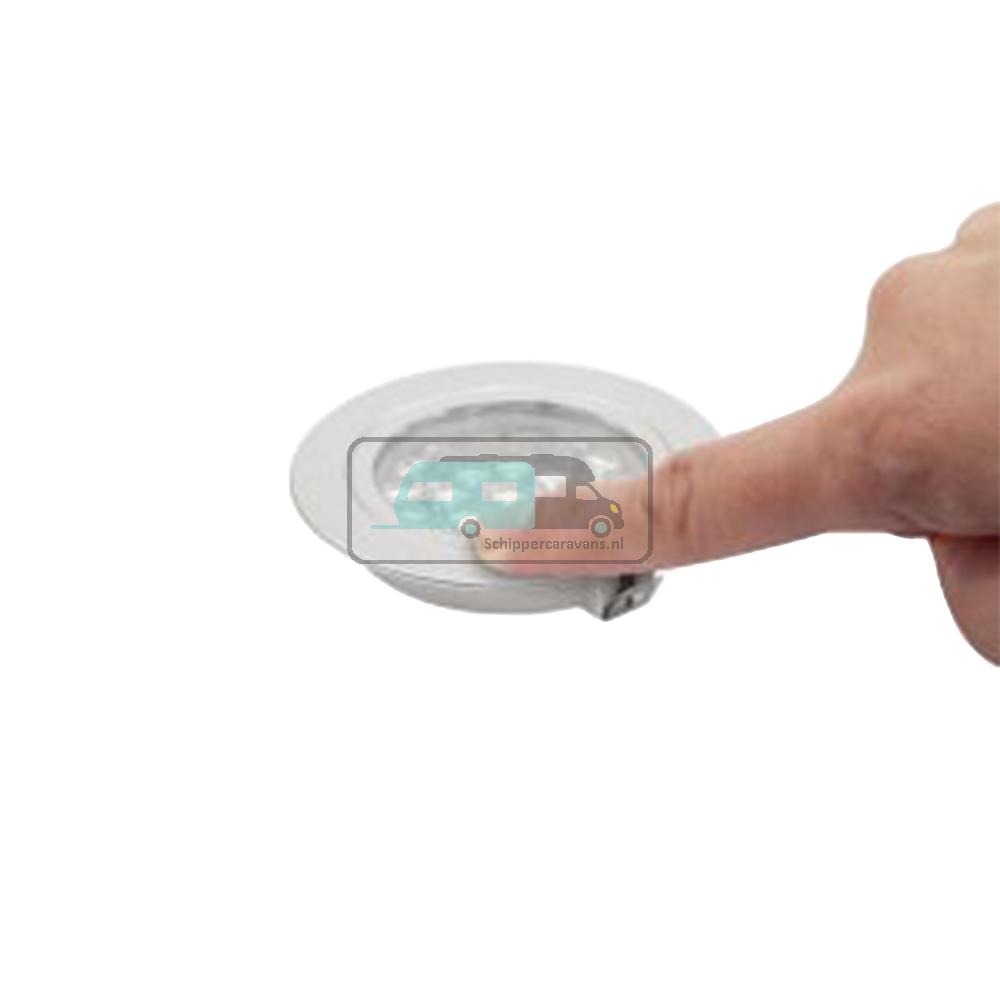 Vechline Inbouwspot Corvus Mini 2W Touch Nikkel