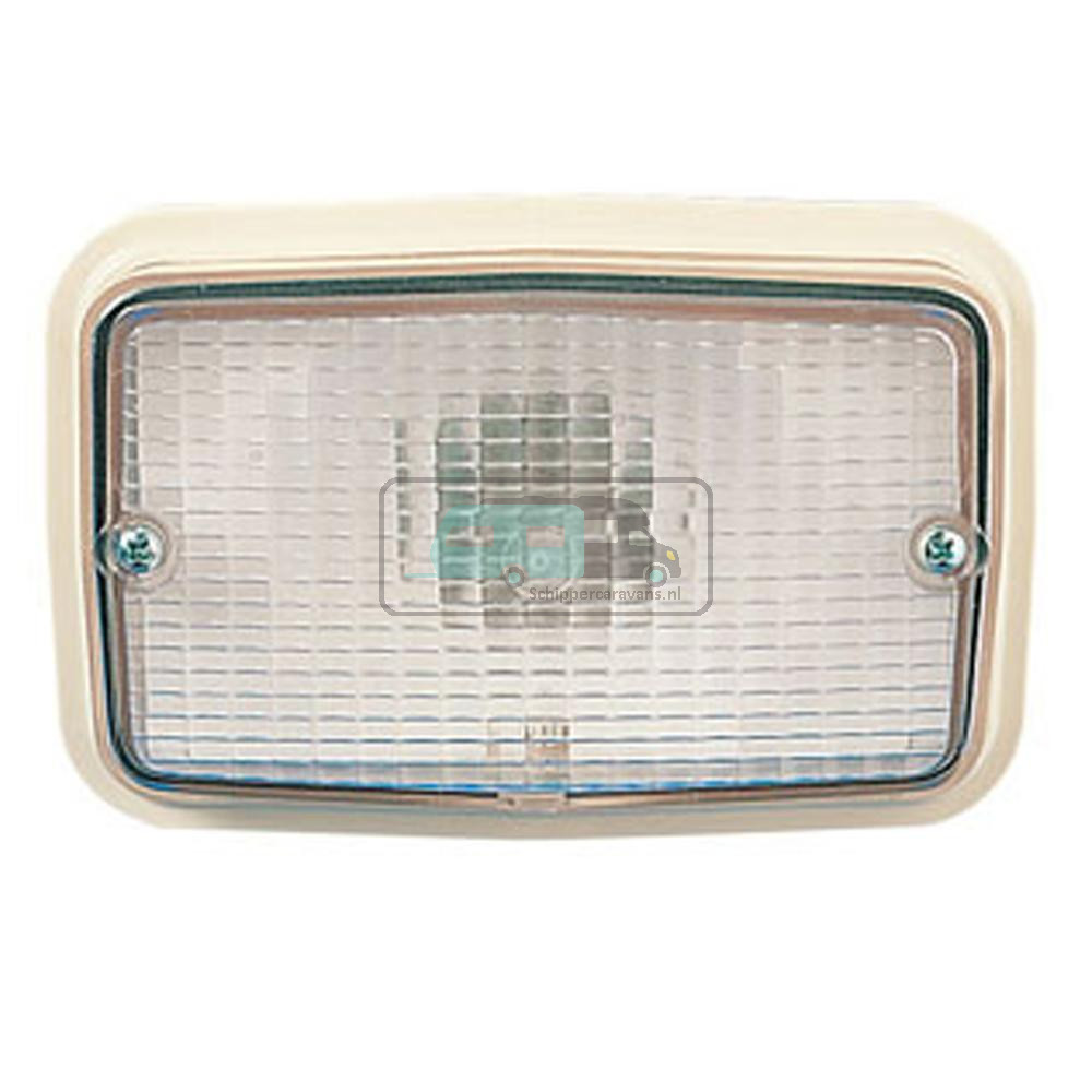 Voortentlamp Inbouw Wit