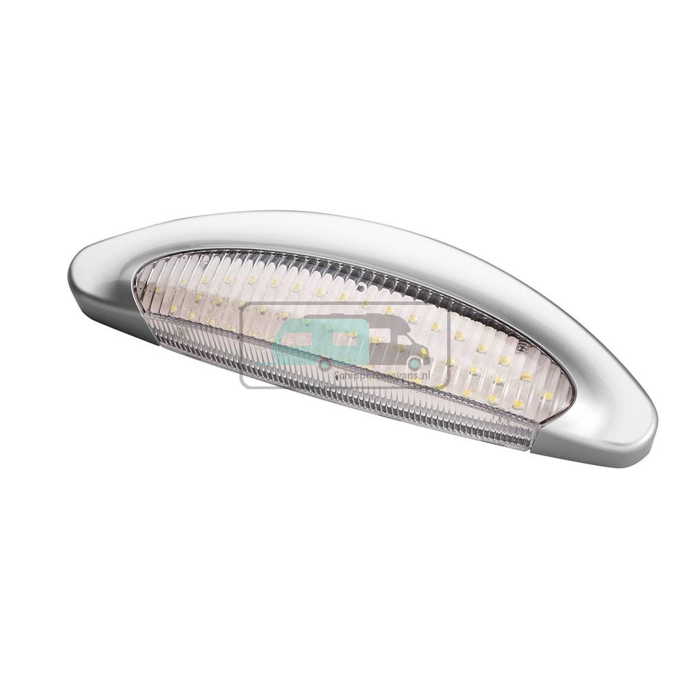 Voortentlamp LED Zilver