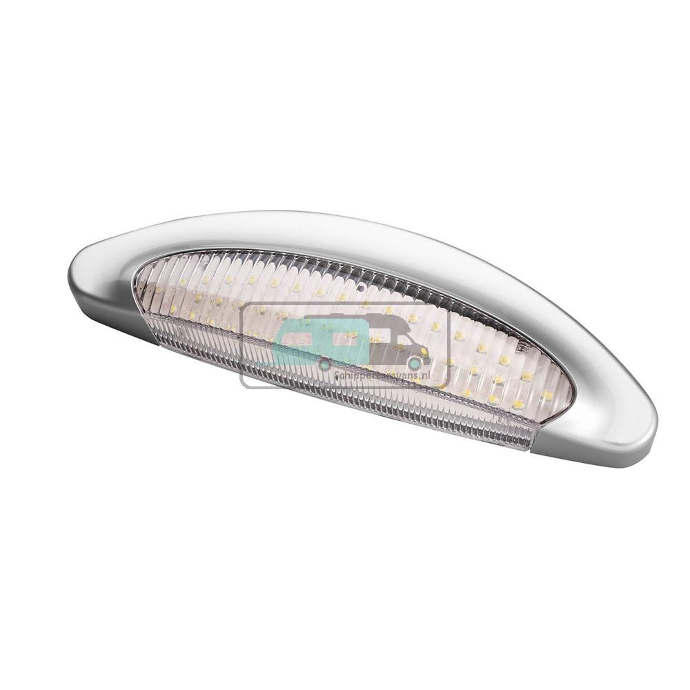 Voortentlamp LED Zilver