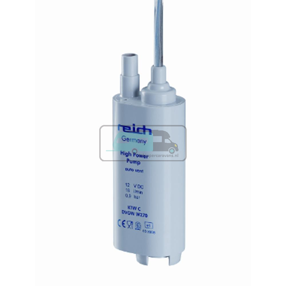 Reich Dompelpomp met Ontluchting 12V-18L