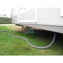 Reich Spiraalslang met Verlenging Grijs 3mtr