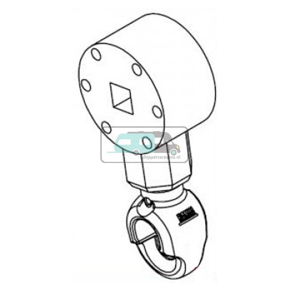 Fiamma opdraaimechanisme F45I/F45TI/F1 luifel