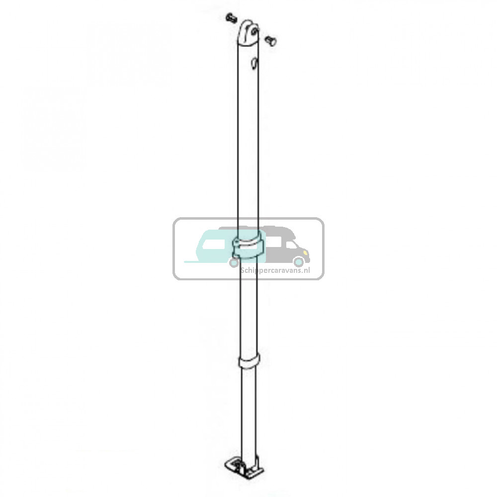 Fiamma poot rechts CaravanStore 255 3 delig