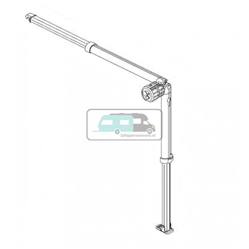 Fiamma right rafter& support leg F35 270