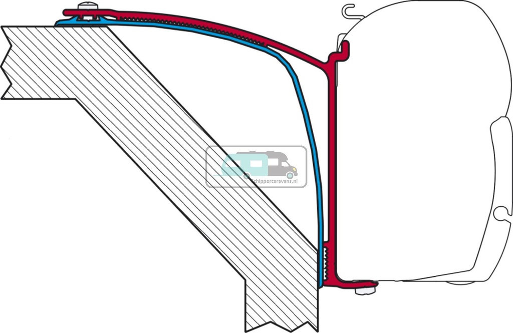 Fiamma Laika Rexosline/Ecovip 07/Kreos 09 Kit F45