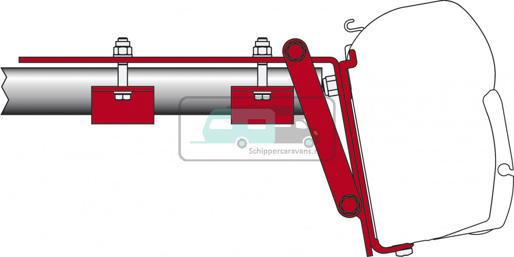 Fiamma Kit Roof Rail F45/Compass