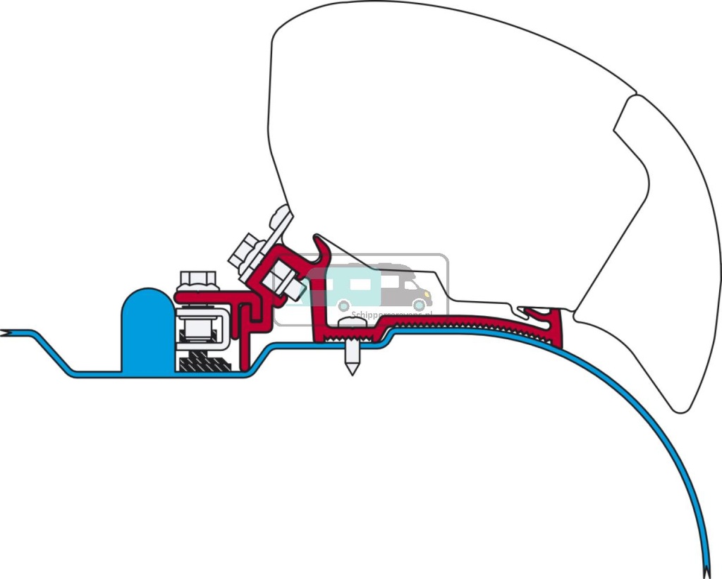 Fiamma Iveco Daily Kit H2-L2/L3 2006-2014 F65/F80