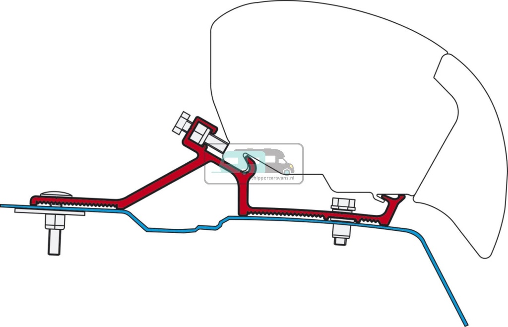 Fiamma Renault Master Kit H2-L2/L3 >2010 F65/F80