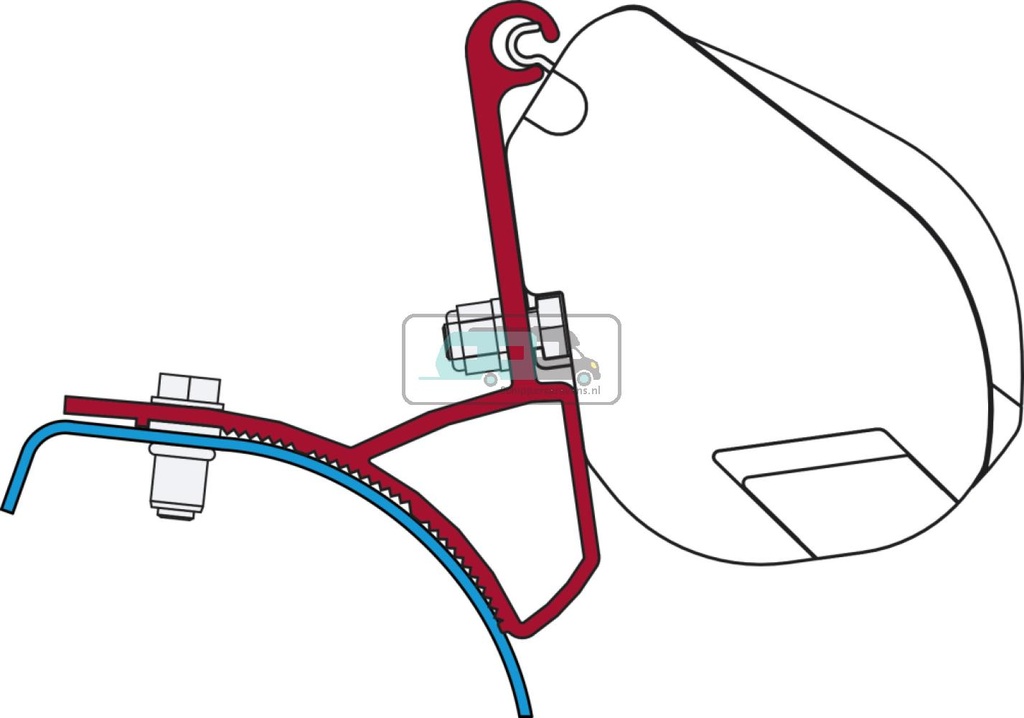 Fiamma Trafic/Vivaro/Talento/Primastar Kit H1-L1/L2 2001-2014 F35