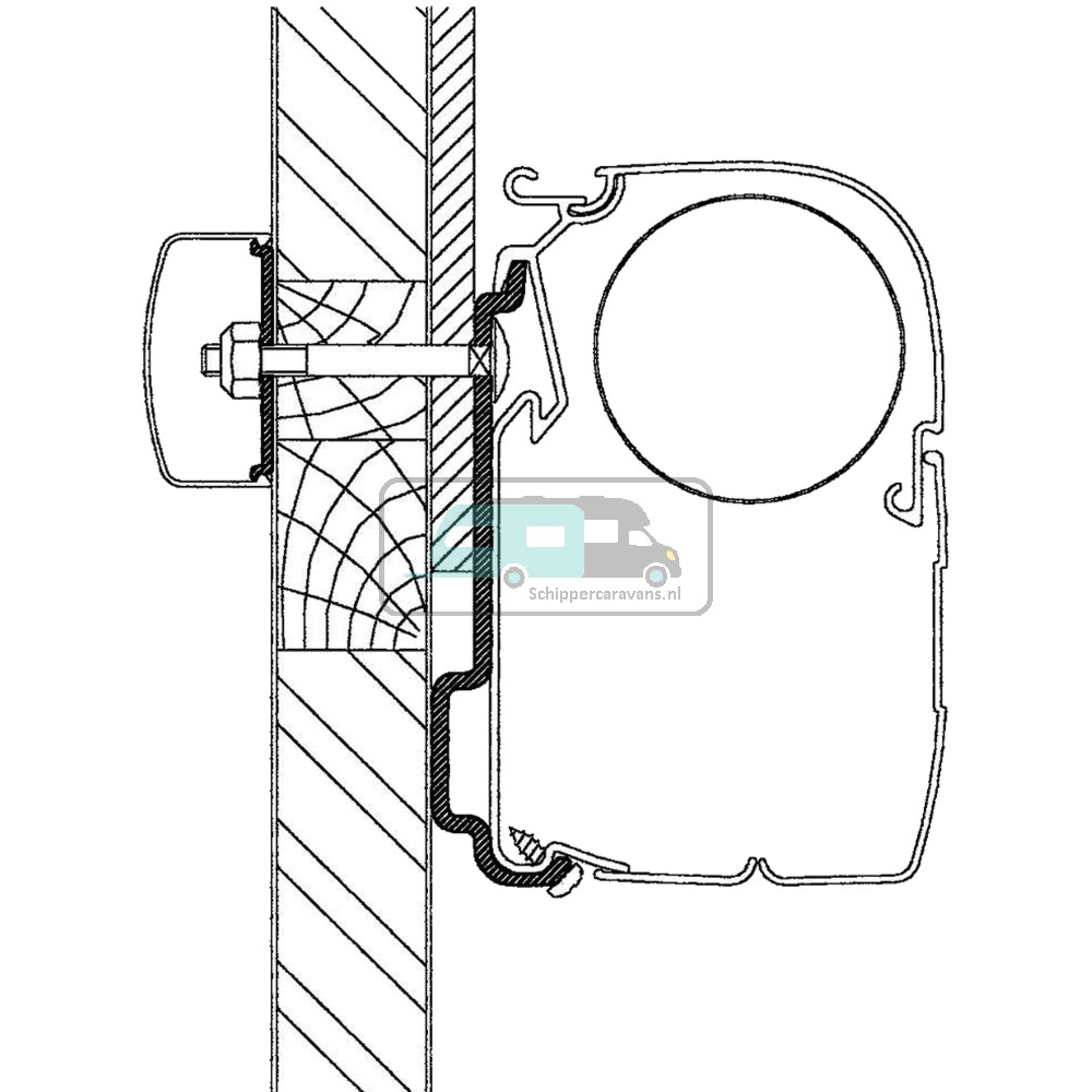 Thule Eden/Allegro Adapter <2010