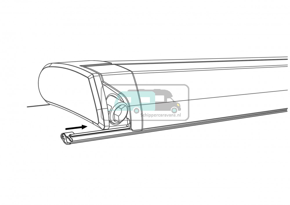 Thule QuickFit/EasyLink Awning Fixation Kit 6200/6300/9200