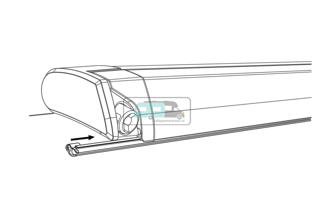 Thule QuickFit/EasyLink Awning Fixation Kit 6200/6300/9200