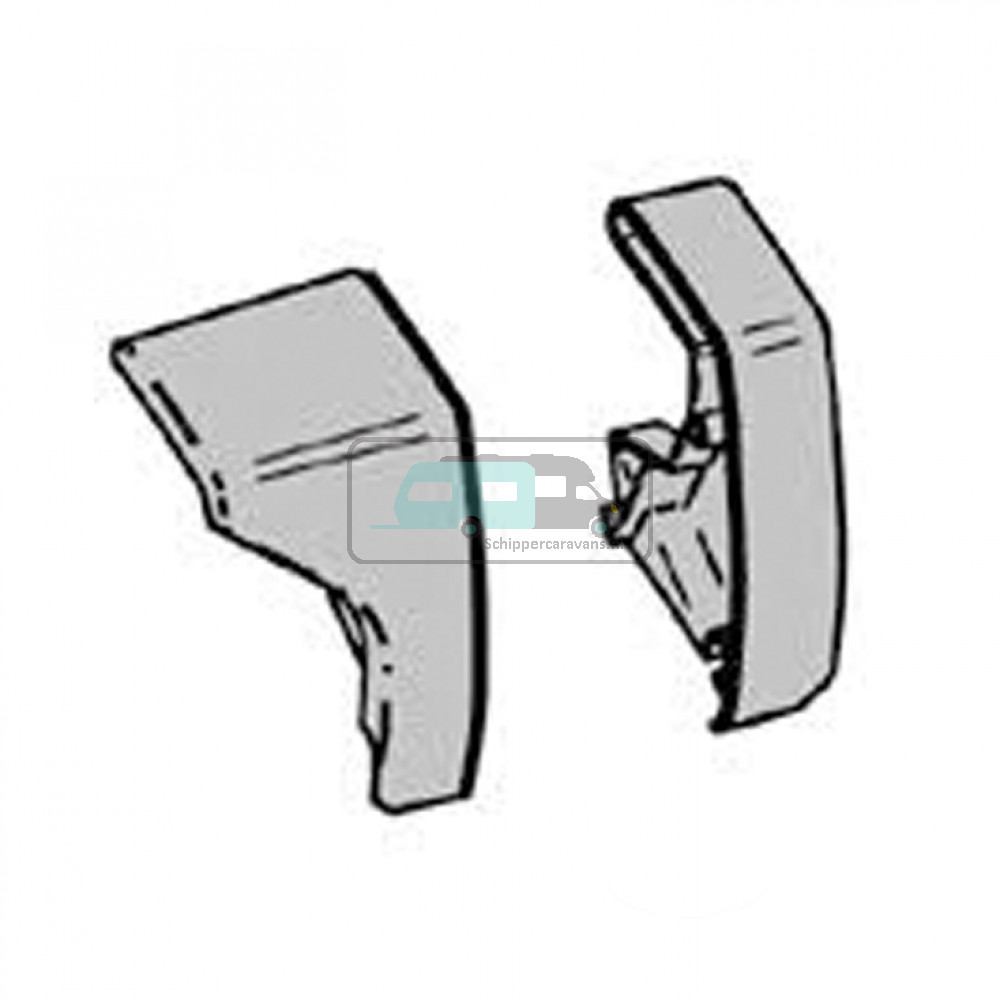 Thule LH&RH endcap leadrail 6200 ano