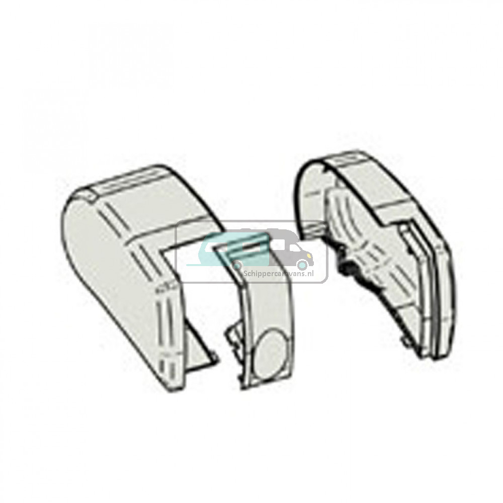 Thule Eindkap Main Housing LH+RH 9200 Crème