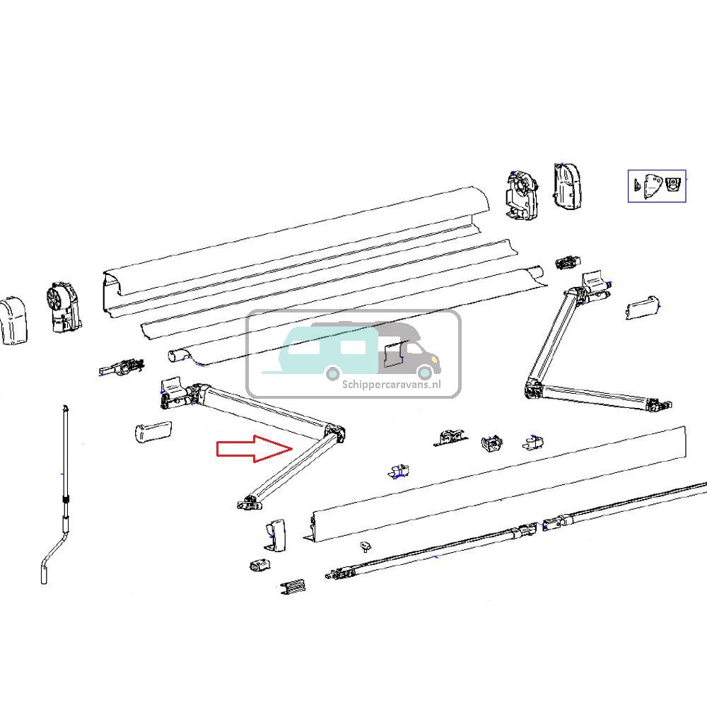 Thule Knikarm LH 4900 4.00/4.50