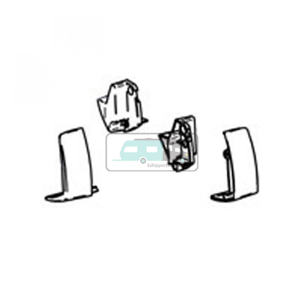 Thule Eindkap Lead Rail LH+RH 5102