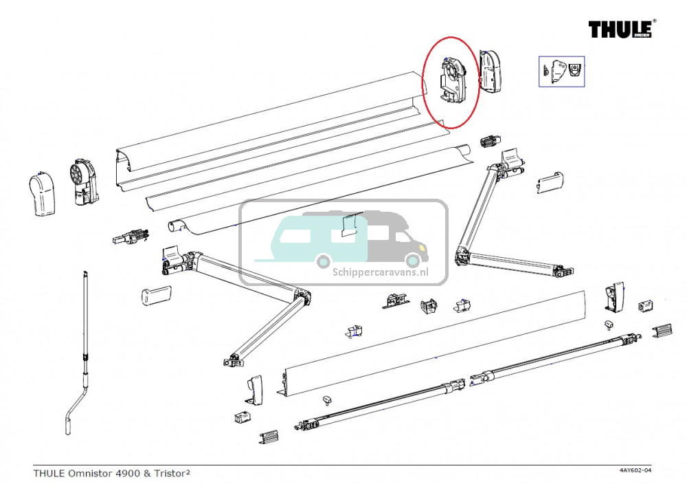 Thule Binnenkap RH 4900