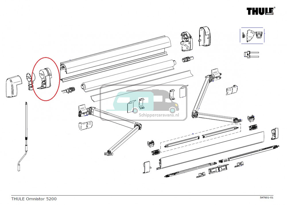 Thule Binnenkap LH 5200