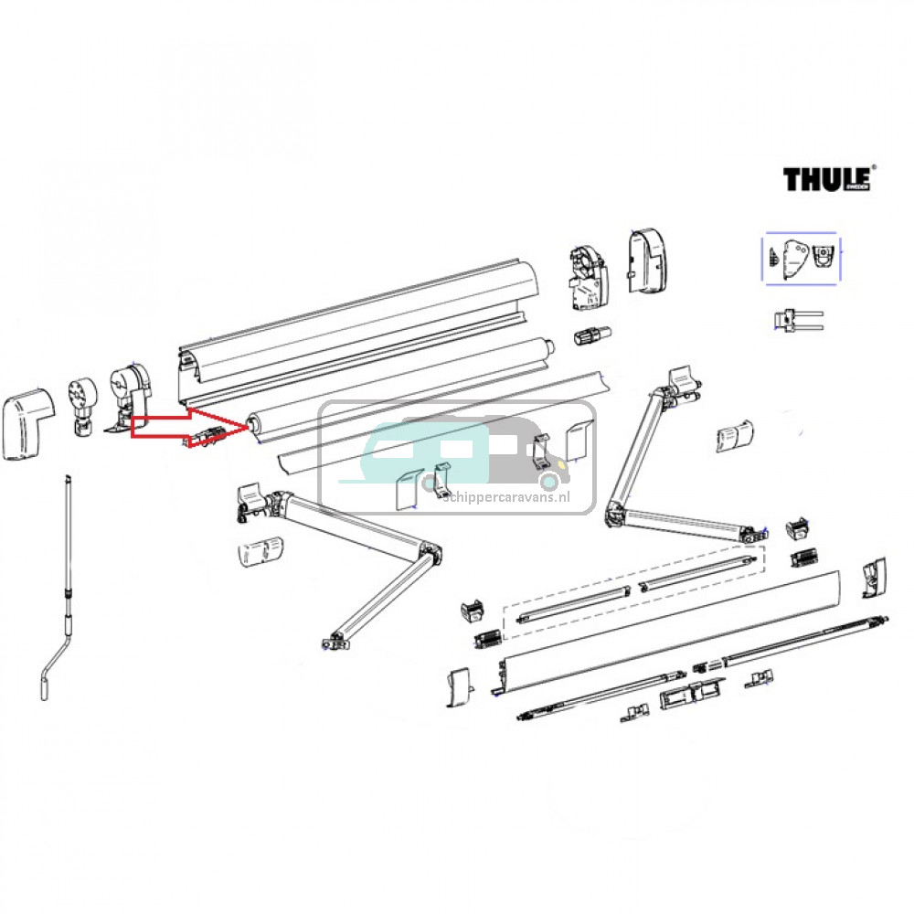 Thule Roller Tube 5200 4.00