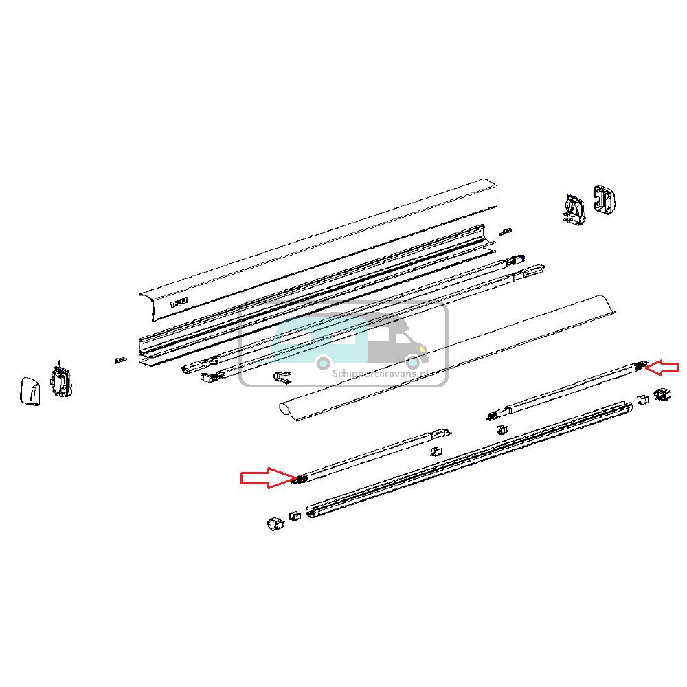 Thule Support Arm 3200 2.30-2.50
