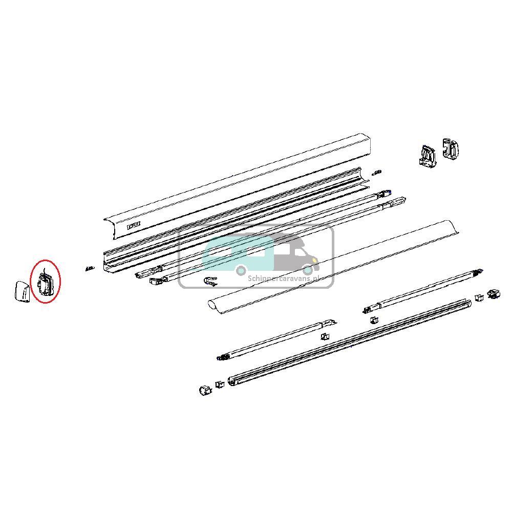 Thule Endplate Assy L 3200