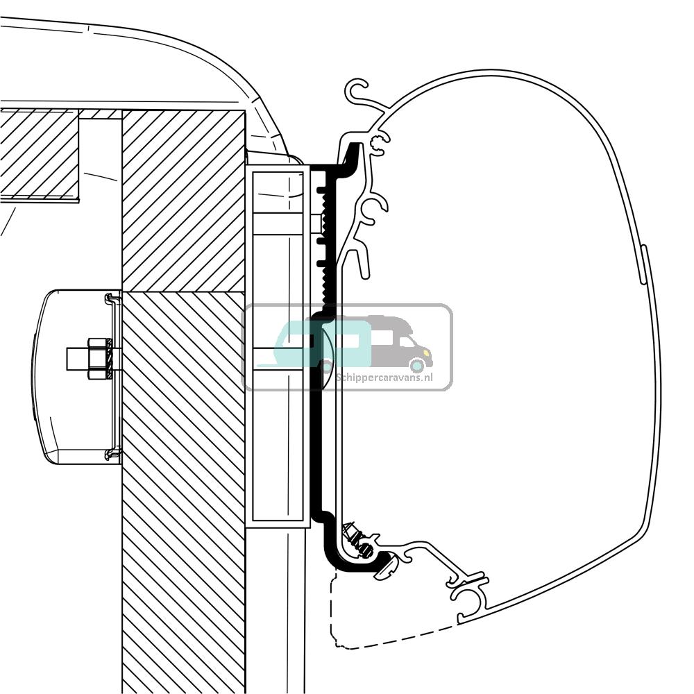 Thule Carado/Sunlight Adapter