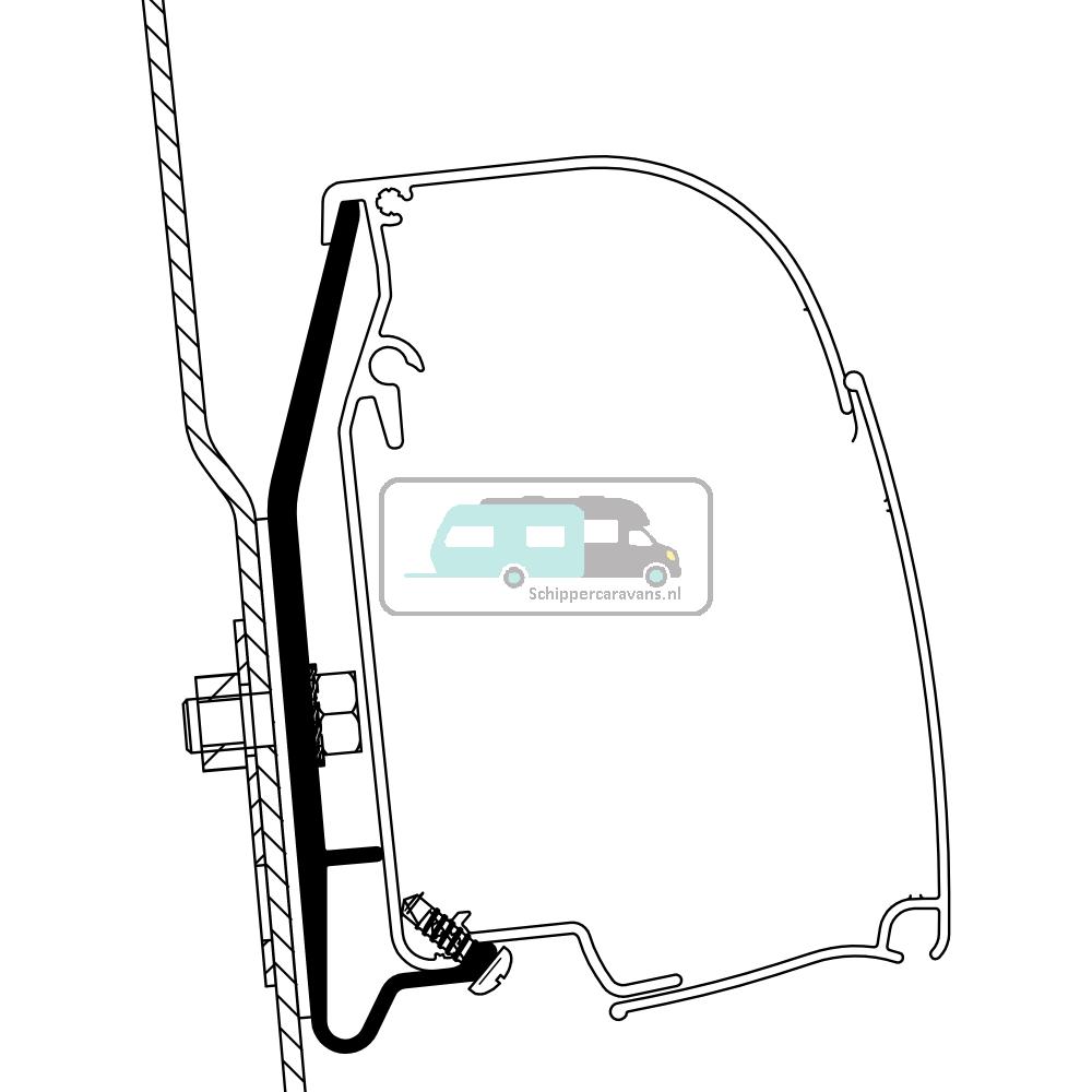 Thule Westfalia Nugget High Roof Adapter 4900