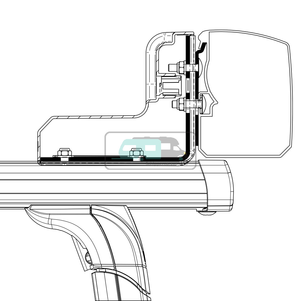 Thule Roof Rack Adapter 3200