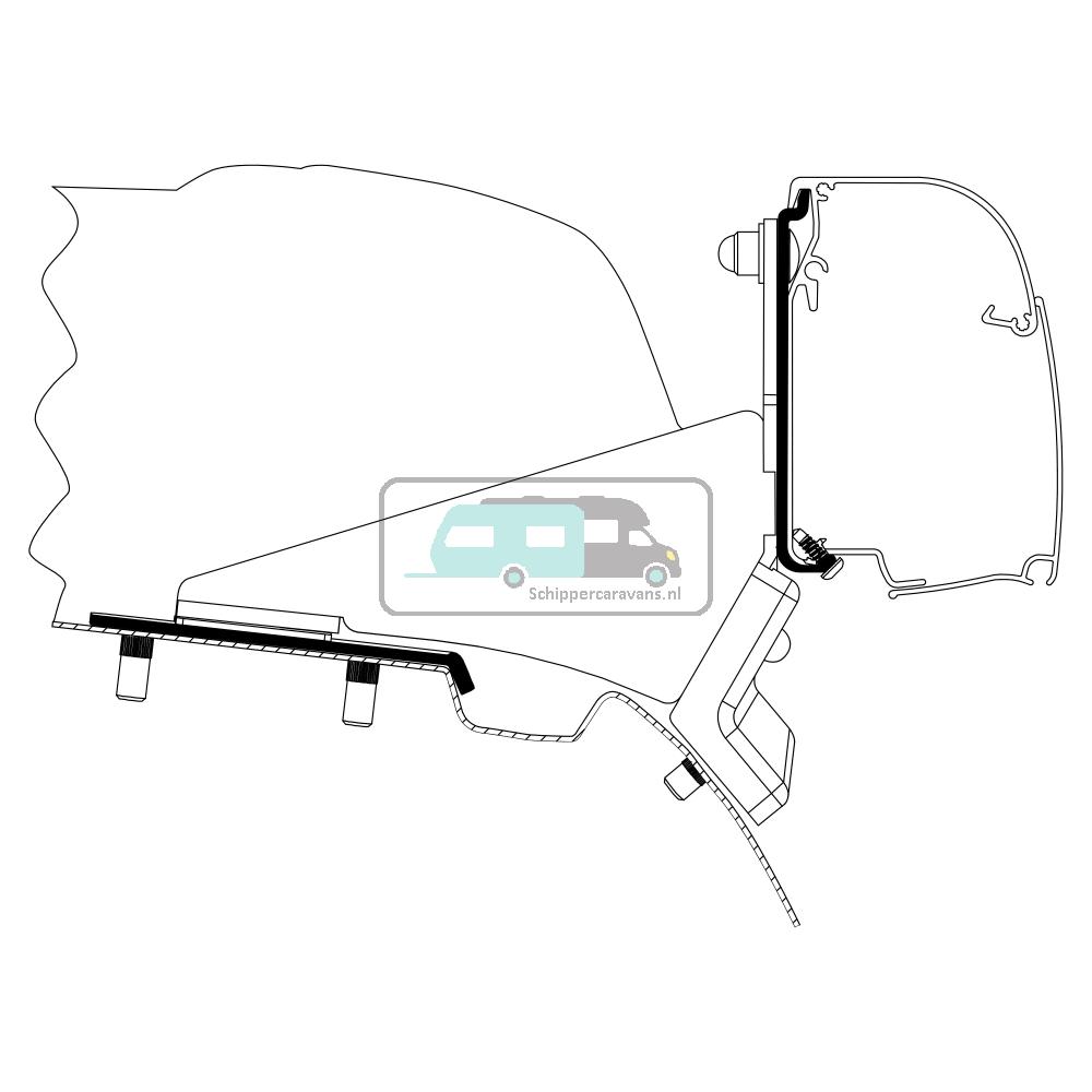 Thule Mercedes Vito/V-Class Lift Roof Adapter 4200