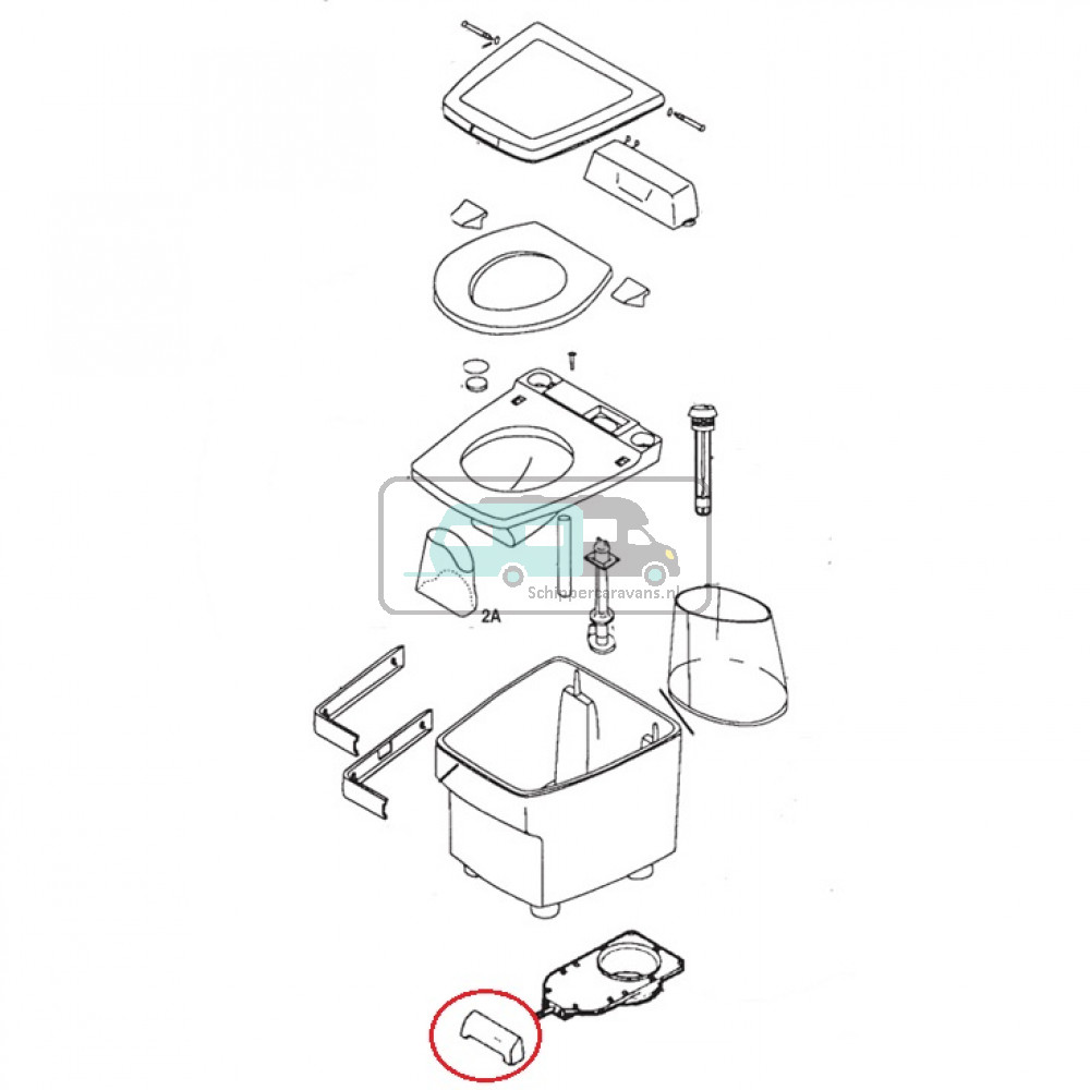 Thetford Electra Magic Handel