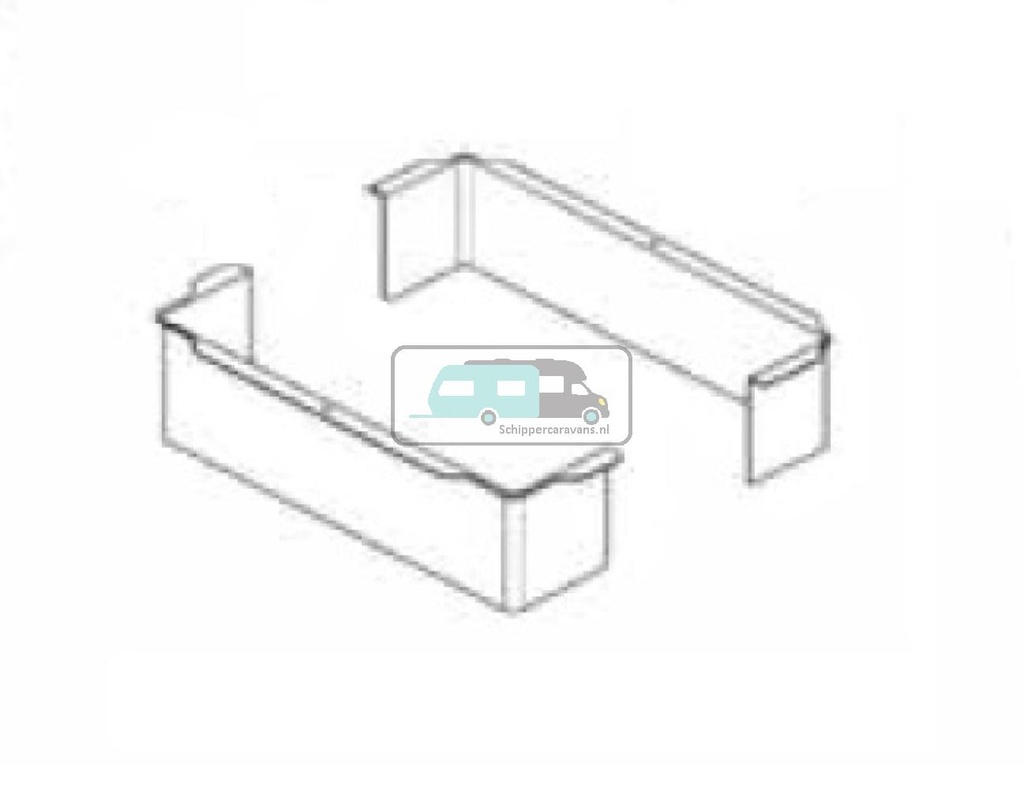 Warmtepaneel batterijhouder S3004/S5004