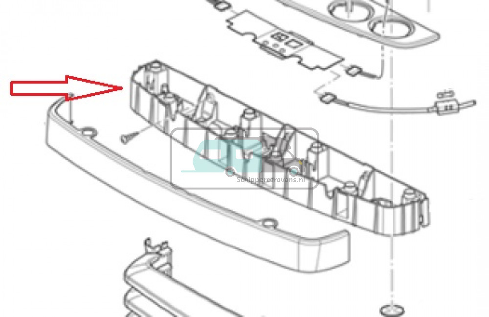 Truma Bovenafdekkap Binnenwerk S3004