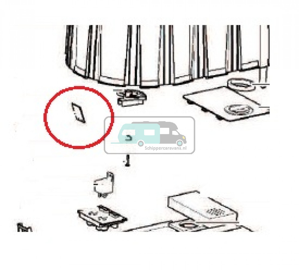 Reed switch single level