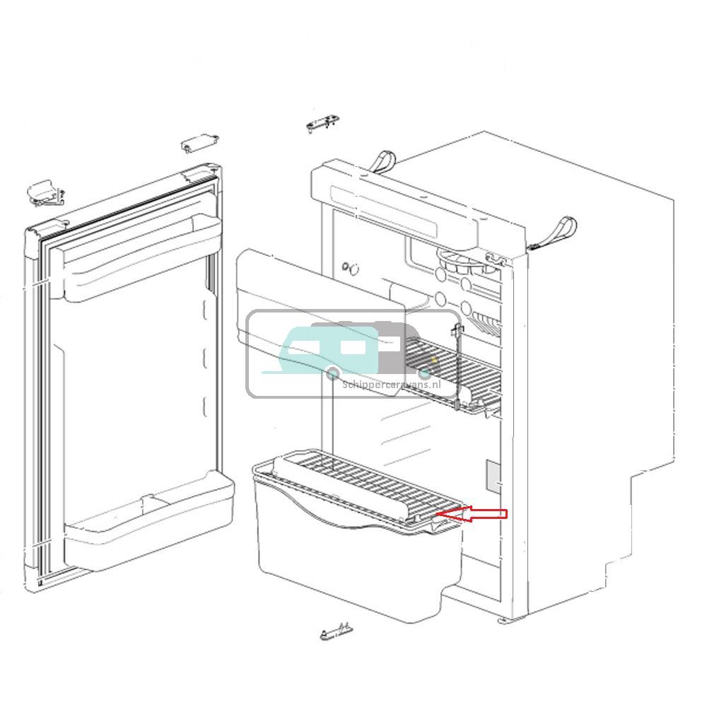 Thetford Rooster 455x174mm N4108