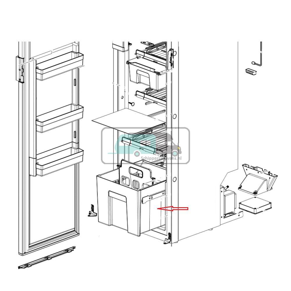 Thetford Koelkast Drawer T1152/T2152