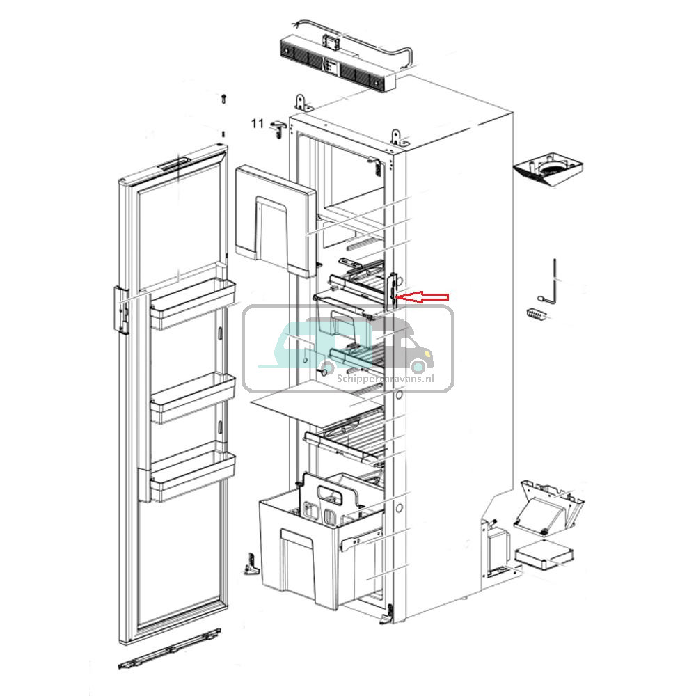 Thetford T1152 Ladebak