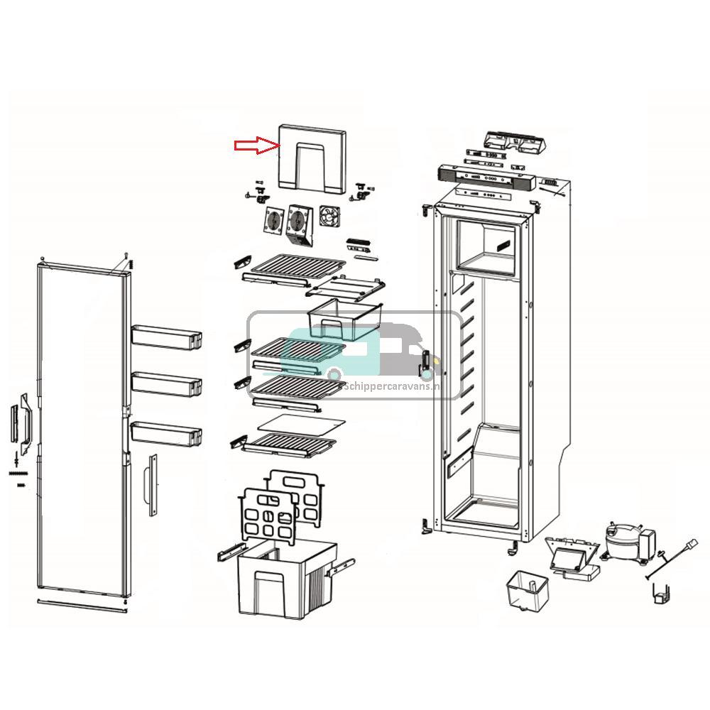 Thetford Vriezerdeur T2152