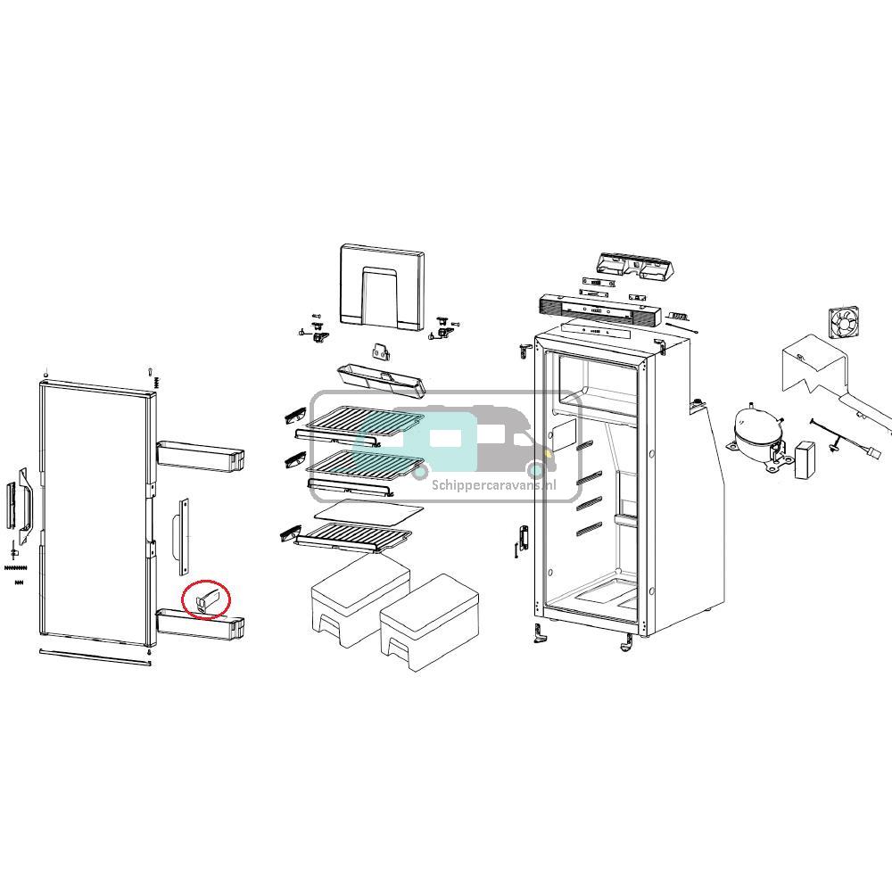 Thetford Bottle Retainer T2090